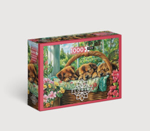 Puzzle The Sleepy Trio – Fluffy Friends – 1000 pieces